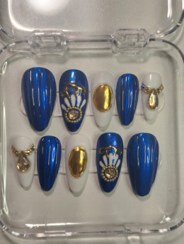 Gold Blue Royale