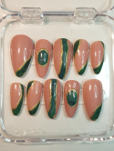 Peach & Emerald